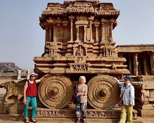 Ruinas del templo de Hampi