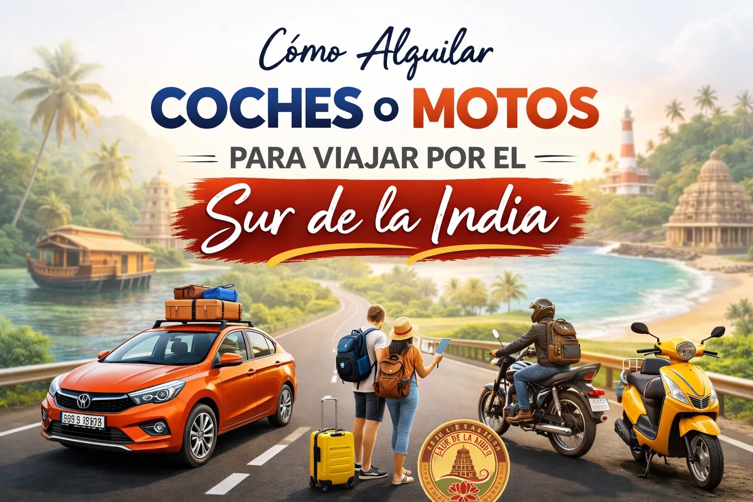 alquilar coches para viajar por el sur de la India